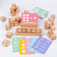 Juegos de ortografía de palabras de madera, alfabeto de reconocimiento de 26 letras en inglés para niños pequeños, rompecabezas educativo Montessori 2024 - compra barato