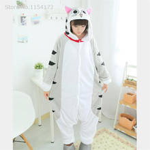 Kigurumi-Pijama de dibujos animados para adultos, ropa de dormir con diseño de gato y Chi, para fiesta de Halloween 2024 - compra barato