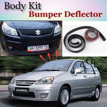 Bumper Lip Deflector Lips For Suzuki Aerio / Liana Front Spoiler Skirt For TopGear Fans to Car Tuning View / Body Kit / Strip 2024 - buy cheap