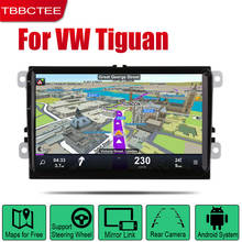 TBBCTEE-Radio estéreo con navegación GPS para coche, dispositivo con Android, Bluetooth, wifi, 2DIN, para Volkswagen VW Tiguan 2007 ~ 2014 2024 - compra barato