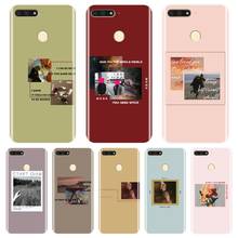 Phone Cover For Huawei Y3 Y5 Y6 II Y7 2017 Pro Case Silicone Pink Art Soft For Huawei Y5 Y6 Y7 Prime 2018 Y9 2019 Phone Case 2024 - buy cheap