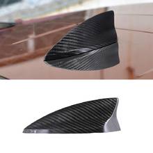 Carbon Fiber Car Shark Fin Antenna Cover Decor For Cadillac XT4 2018-2020 & XT5 2016-2020 2024 - buy cheap