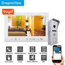Dragonsview-sistema de intercomunicación para el hogar, videoportero de 7 pulgadas, cámara de timbre, Control de puerta, sistema de seguridad, desbloqueo 2024 - compra barato