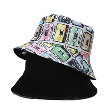 Cartoon Cute Bucket Hat for Women Men Summer Fisherman Panama Street Hip Hop Spring Cap Double Side Fishing Bob Hat Beach 2021 2024 - buy cheap