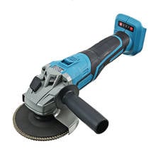 2 Speed Brushless Polishing Machine Cutting Tool 125mm 18V Cordless Angle Grinder With Cutting Disc Multi-function Power Tool 2024 - buy cheap