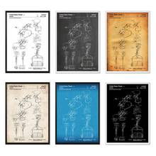 Vintage Ski Lift 1981 Patent Skiing Blueprint Poster Canvas Painting Print Wall Décor Living Home Art 2024 - buy cheap