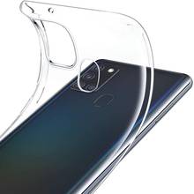 Прозрачный мягкий чехол из ТПУ для телефона Samsung Galaxy A10 A20 A30 A40 A50 A60 A70, Ультратонкий чехол, чехол для A11 A41 A51 A71 A21 A91 2024 - купить недорого