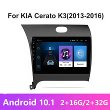 2Din Android 10.1 RAM 2G ROM32G Car Radio Multimedia Player car DVD for Kia CERATO K3 FORTE 2013 2014 2015 2016 gps navigation 2024 - buy cheap