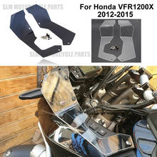 VFR-parabrisas para motocicleta, accesorio para Honda VFR1200X, extensión deflectora de viento, vfr1200x, 1200, 2012, 2013, 2014, 2015 2024 - compra barato