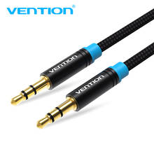 Vention Aux cable 3.5mm Audio Cable 3.5 mm Jack Male to Male Aux Cable for Car iPhone 7 Headphone Stereo Speaker Cable Aux Cord 2024 - купить недорого