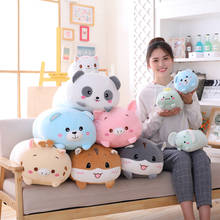 Animal Sweet Dinosaur&Pig&Cat&Bear Kawaii Plush Toy Soft Cartoon Panda&Hamster&Elephant&Deer Stuffed Doll Baby Pillow Gift Toys 2024 - buy cheap
