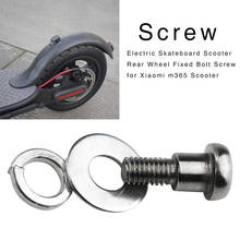 Wheel Screw Skateboard Rear Wheel Fixed Bolt Screw Repairing Fixing Accessories for Xiaomi M365 Electric Scooter Wheel Bolt 2024 - buy cheap