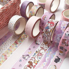 Washi Tape de 5 metros de longitud, cinta adhesiva DIY, Linda Escuela, proveedores de papelería, regalo, cinta decorativa, Material de álbum de recortes 2024 - compra barato