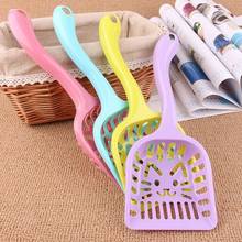 1pc Cat Litter Shovel Pet Cleanning Tool Plastic Scoop Cat Sand Cleaning Products Toilet For Dog Food Spoons Cat Supplies 2024 - buy cheap