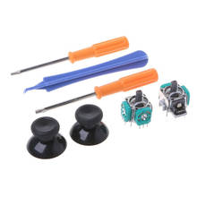 3D Joysticks Analog Stick Rockers Protective Cover Caps with T6 T8 Screwdriver Tools Kit for XBOX ONE Controller Repair Parts 2024 - buy cheap