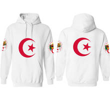 Sudadera con estampado árabe de ALGERIA para niño, ropa con texto personalizado, nombre, número, dza, islam, bricolaje 2024 - compra barato