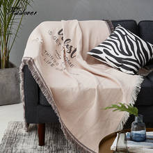 FSISLOVER ins кровать пледы путешествия Манта покрывало для кровати дивана крышка Национальный стиль Одеяло чехол одеяло для самолета путешествия 2024 - купить недорого