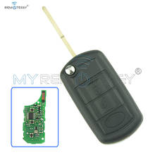 Flip remote car key 315 mhz for Landrover LR3 Range Rover HU101 3 button ID46 chip on circuit board remtekey 2024 - buy cheap