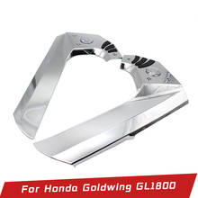 Cubierta de marco de carenado cromado para motocicleta, decoración para Honda Goldwing GL1800 2001-2011, 2 uds. 2024 - compra barato
