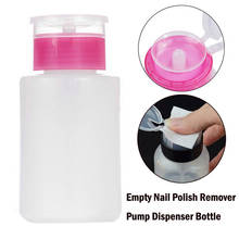 1Pcs Beauty 100ml Empty Plastic Nail Polish Remover Liquid Press Pumping Dispenser Empty Pray Bottle Nails Art Cleaner Tool L921 2024 - buy cheap