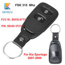 KEYECU  2 Button New Car Remote Key Fob 315MHz FSK for Kia Sportage 2007 2008 2009 FCC ID: SEKS-07TX P/N: 95430-1F210 2024 - buy cheap