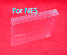 3PCS High Quality Clear transparent plastic PET game card protector case for NES cartridge game boxes replacement 2024 - buy cheap