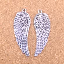 6pcs Charms angel wings 55x19mm Antique Pendants,Vintage Tibetan Silver Jewelry,DIY for bracelet necklace 2024 - buy cheap