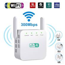 Беспроводной Wifi ретранслятор Wifi расширитель диапазона Wifi усилитель сигнала 300 Мбит/с Wi-fi усилитель Wi-fi ультрабуст репитер точка доступа 2024 - купить недорого