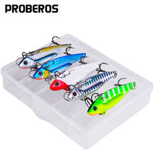 PROBEROS 5Pcs Micro Metal Jig 7g-10g-12g-15g-20g Shore Casting Jigging Spoon Sea Cast Fishing Lure Artificial Bait Tackle 2024 - buy cheap