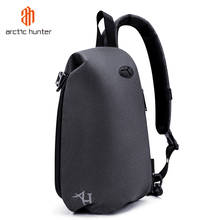 ARCTIC HUNTER Sport Leisure Sling Bag for Men USB Charging Expansion Crossbody Bags Waterproof Large Capacity Male Chest Bag 2024 - buy cheap
