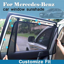 Cortina magnética especial para ventana de coche, parasol de malla, persiana personalizada Original para mercedes-benz W140 W210 W212 W213 W126 2024 - compra barato