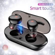 TWS Y30 Bluetooth 5.0 Earbuds Wireless Waterproof Earphones Smart Touch Control Headphone Bass Music Headset Built-in Microphone 2024 - buy cheap