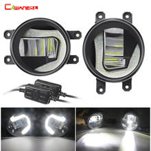 Lámpara LED antiniebla 2 en 1 para coche, luz diurna antiniebla de 12V para Toyota Land Cruiser, Prado, Corolla, Prius, Verso, Allion, Avensis, Aygo 2024 - compra barato