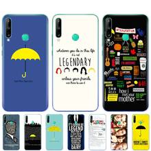 Силиконовый чехол для телефона huawei p40 lite, E, p40 pro, чехол для huawei Y7P, Y6S, Y9S, NOVA 5T, как я встретил вашу маму, с цитатой himym 2024 - купить недорого