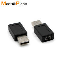 USB to Mini USB Adapter Male to Female USB 2.0 Connectors  PC Computer Tablet Cables High Quality Lightweight usb Converter 2024 - buy cheap