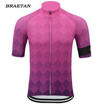 pink cycling jersey 2020 men short sleeve bike clothing funny cycling wear jersey bicycle clothes braetan 2024 - buy cheap