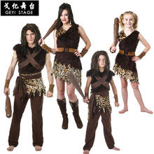 Детский костюм на Хеллоуин из фильма «Сумасшедший примитивный», костюм для выступлений индейцев 2024 - купить недорого
