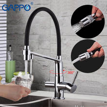 GAPPO kitchen faucet with filtered water kitchen sink faucet water sink crane taps water mixer crane torneira cozinha 2024 - buy cheap