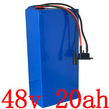 48V Lithium Battery 48V 20AH Battery 48V 10AH 12AH 13AH 15AH 16AH 18AH 20AH Electric Bike Battery for 48V 500W 1000W 2000W motor 2024 - buy cheap