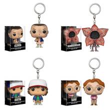 New Style Stranger Things ELEVEN BARB DUSTIN Keychain Toys Action Figure Collectible Model Dolls toys for children 2024 - buy cheap