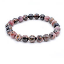 4mm 6mm 8mm 10mm 12mm Stretch Bracelet Elastic Cord Gem Natural Stone Pink Black Color Jewelry Pulseras Beads Quartz Bracelet 2024 - buy cheap