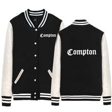 Compton-ropa de Rap para hombre y niño, chaquetas de béisbol de lana con cremallera completa para otoño e invierno, estilo gótico, Hip Hop, ZIIART 2024 - compra barato