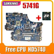 Akemy For Acer aspire 5741 5741G Laptop Motherboard MBWJR02001 NEW70 LA-5891P HM55 DDR3 HD5740 Free CPU 2024 - buy cheap