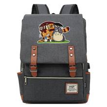 New Anime Totoro Casual School Bag Men Women USB Charging Backpack Teenagers Daily Laptop Bag College Student Bookbag Knapsack 2024 - buy cheap