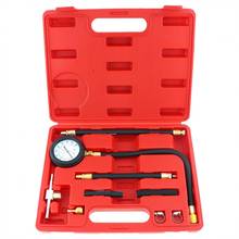 Universal 0~100 PSI/ 0~7 Bar Replaceable Compression Fuel Injection Pressure Auto Diagnostic Tester Tools Kit for Cars Trucks 2024 - buy cheap