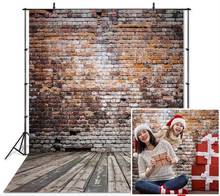 HUAYI Photography Backdrop Grunge Brick Wall Photo Background Christmas Holiday Family Studio Newborns Photobooth BackdropD-3489 2024 - buy cheap