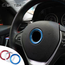 SRXTZM Car Steering Wheel Decoration Circle Cover Sticker For BMW X1/X3/X5/X6 1/3/4/5/7 Series Looks Cool Interior Decoration 2024 - buy cheap