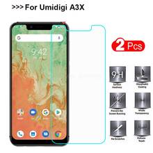 2 шт закаленное стекло для UMIDIGI A3X A3S A5 S3 Pro F1 Play ONE MAX Антибликовая Защитная пленка для Umidigi power 3 2024 - купить недорого