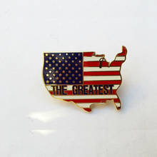 tomwang2012. US AMERICA ARMY FLAG MAP MATAL PIN UNIFORM BADGE THE GREATEST MILITARY GIFT 2024 - buy cheap