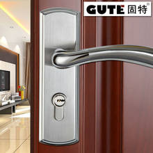 GUTE Generic Stainless steel room door Bedroom Within Handle Lock Wood door handle locking Hardware Lock For 35-45MM thickness 2024 - buy cheap